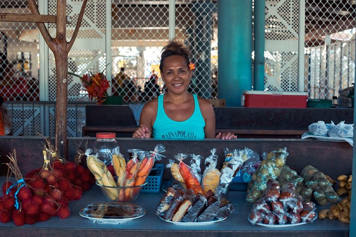 Local market vendor